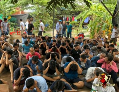 Nhóm đối tượng gồm 72 con bạc bị bắt giữ sau khi cảnh sát Tân Phú triệt xóa tụ điểm